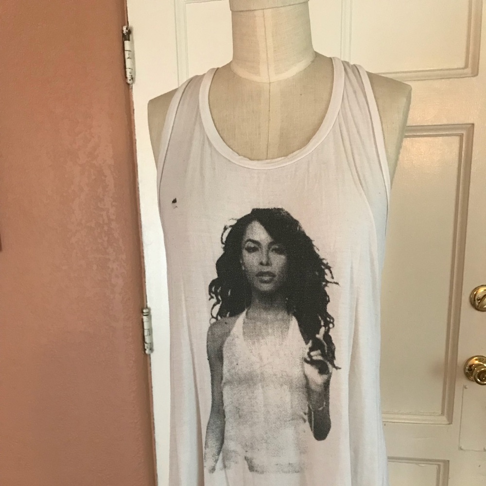 Aaliyah Tank Top S/M White